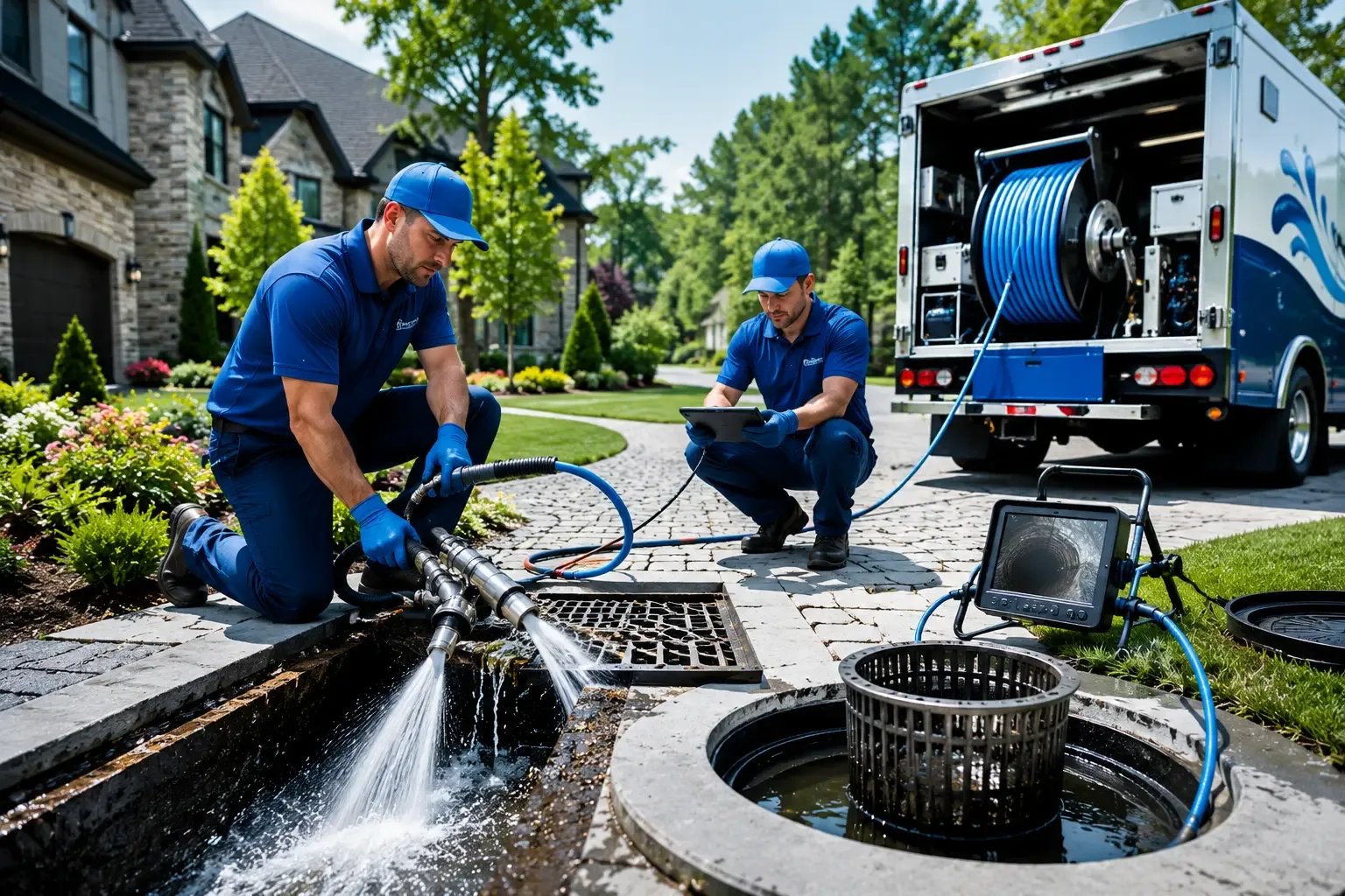 Local outdoor drain cleaning professionals in Tivoli, TX