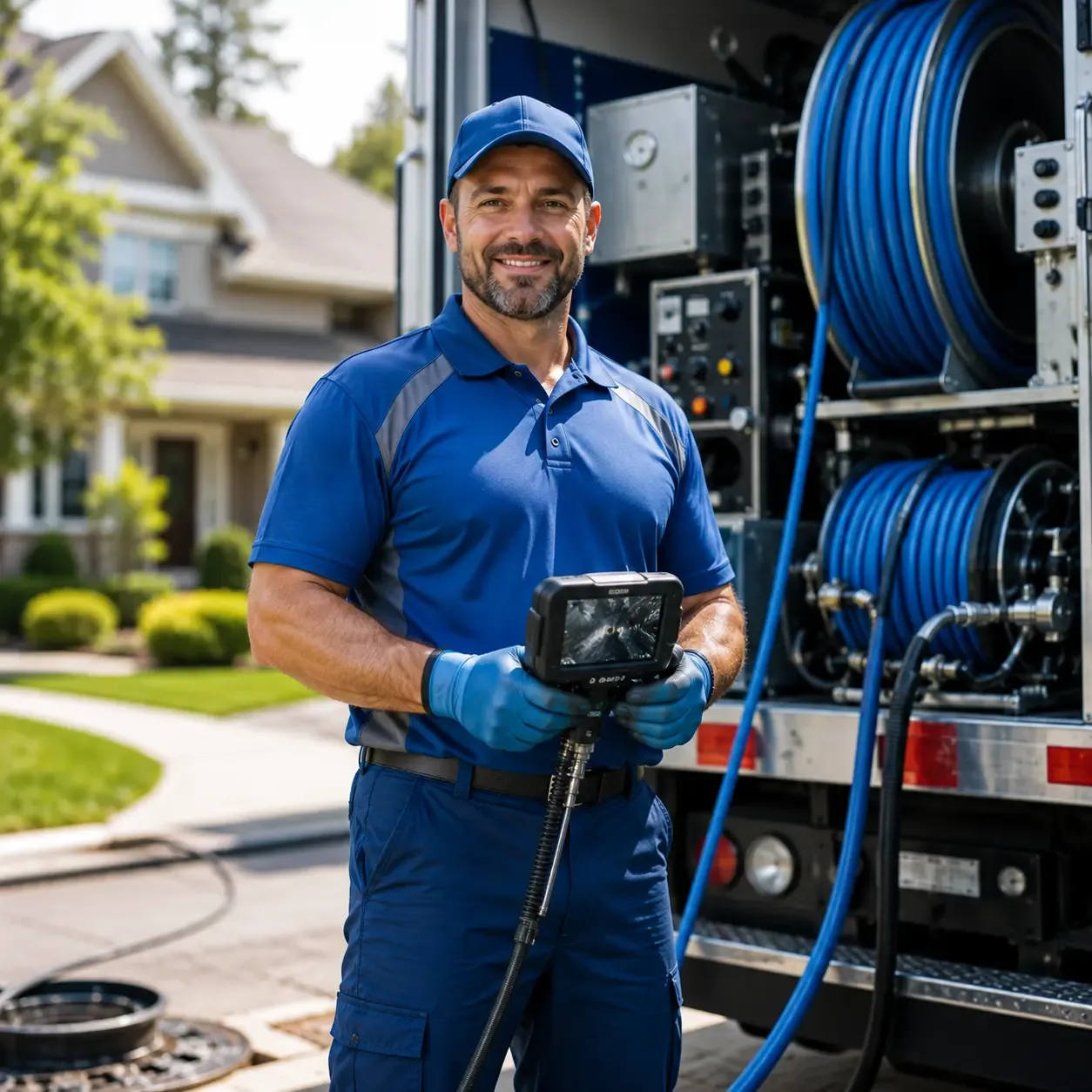 Local outdoor drain cleaning specialists in Tivoli, TX